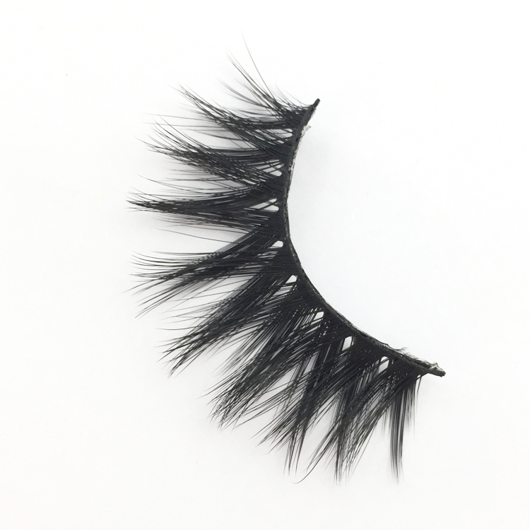 3D Handmade Lashes 100% Layered Natural Effect cruelty free 3d silk lashes faux mink eyelashes XJ18